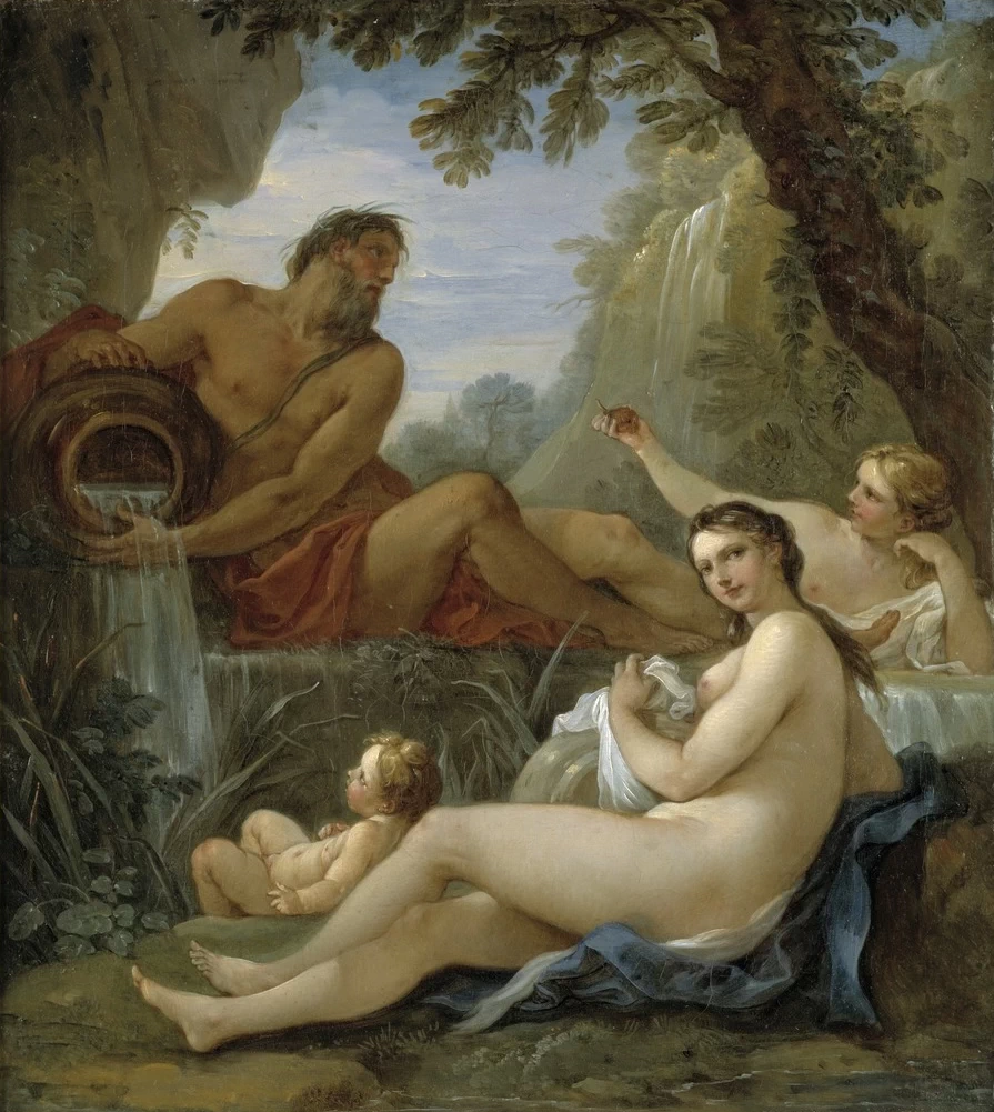 Allegoria di un fiome e la dea della fontana - Nationalmuseum, Stoccolma